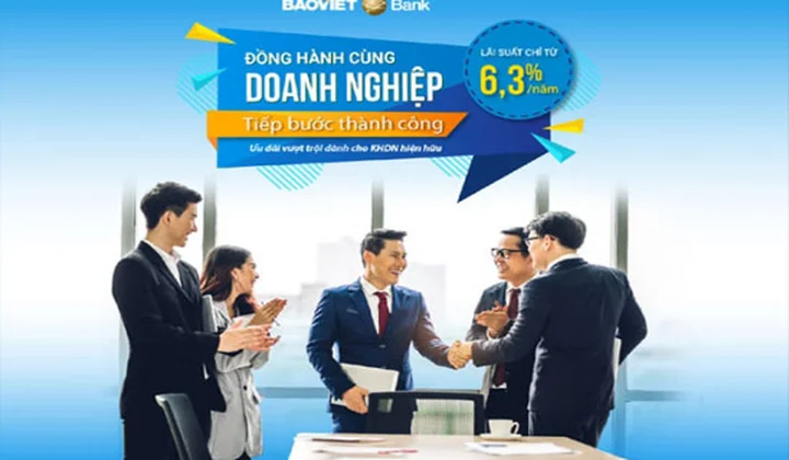 BaoVietBank ưu đãi lãi suất cho vay dành cho doanh nghiệp