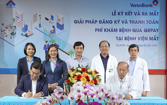 Bệnh viện Mắt TP. HCM triển khai giải pháp đăng ký và thanh toán phí khám bệnh qua QRPay