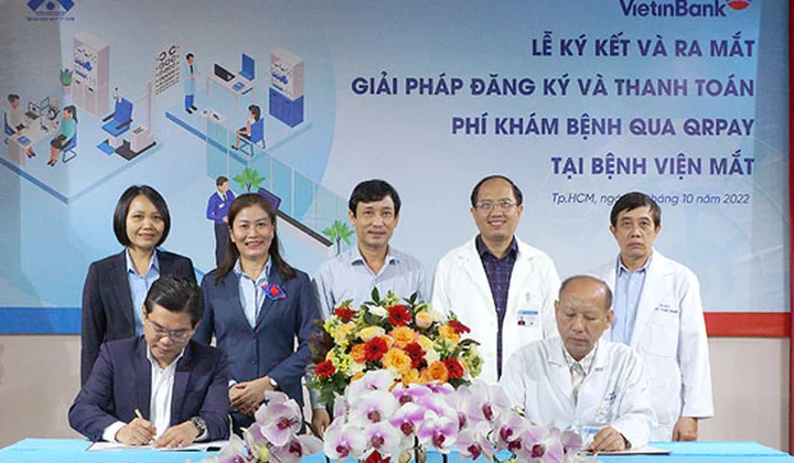 Bệnh viện Mắt TP. HCM triển khai giải pháp đăng ký và thanh toán phí khám bệnh qua QRPay