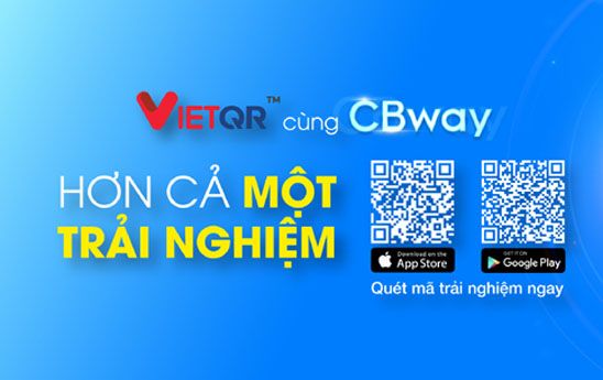 CB triển khai thêm tính năng VietQR trên ứng dụng ngân hàng số