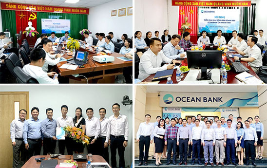 Các chi nhánh OceanBank tiếp tục tổ chức Hội nghị thúc đẩy kinh doanh