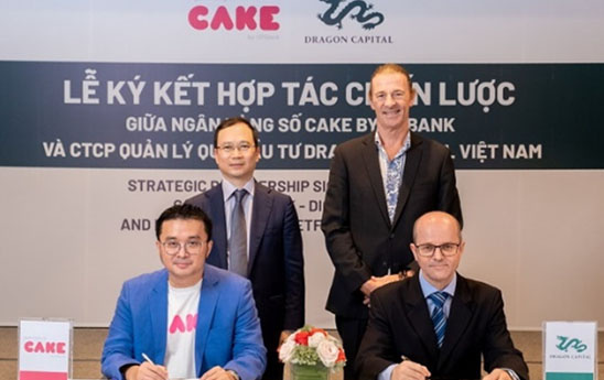 Cake by VPBank và Dragon Capital ký kết hợp tác chiến lược