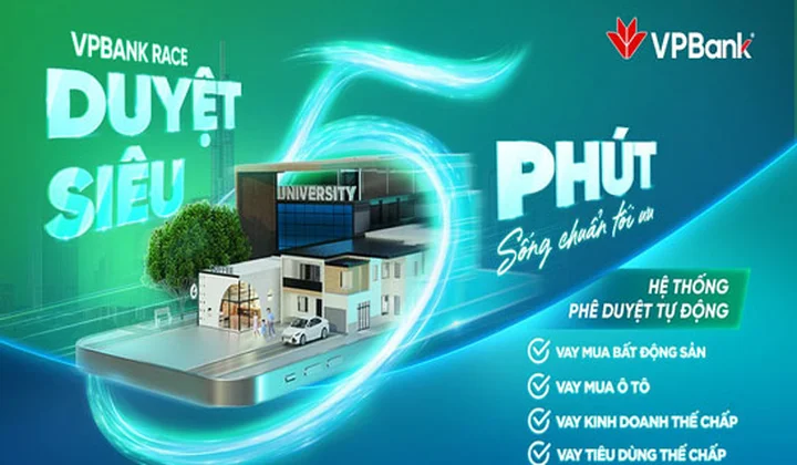 Chính thức vận hành hệ thống phê duyệt tự động VPBank Race cho các khoản vay thế chấp