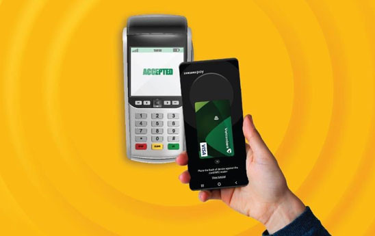 Chủ thẻ Vietcombank Visa đã có thể thanh toán qua ứng dụng Samsung Pay