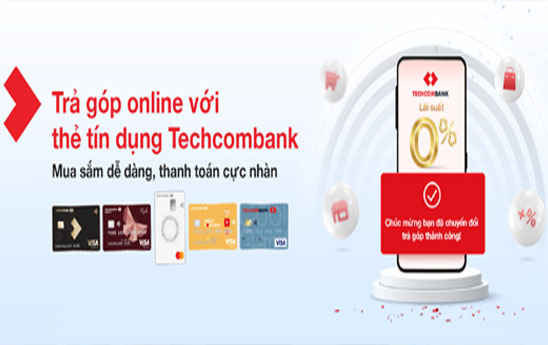 Chuyển đổi trả góp trên ứng dụng Techcombank Mobile