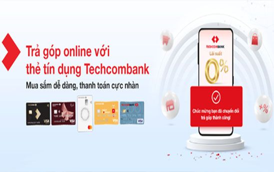 Chuyển đổi trả góp trên ứng dụng Techcombank Mobile