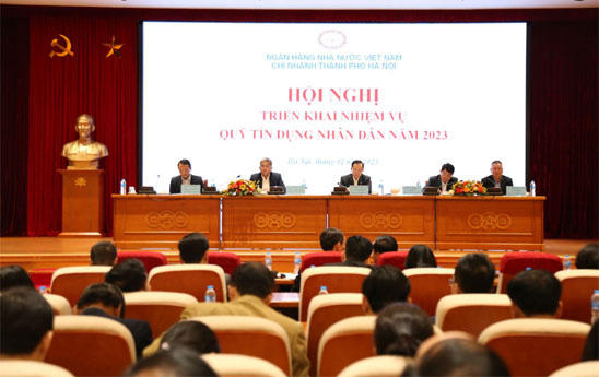 Hội nghị triển khai nhiệm vụ Quỹ tín dụng Nhân dân năm 2023