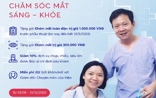 Cùng MB chăm sóc mắt sáng - khỏe
