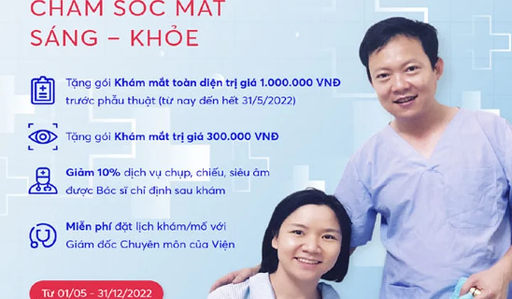 Cùng MB chăm sóc mắt sáng - khỏe