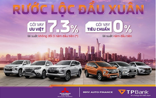 Cùng TPBank trải nghiệm lái thử xe Mitsubishi