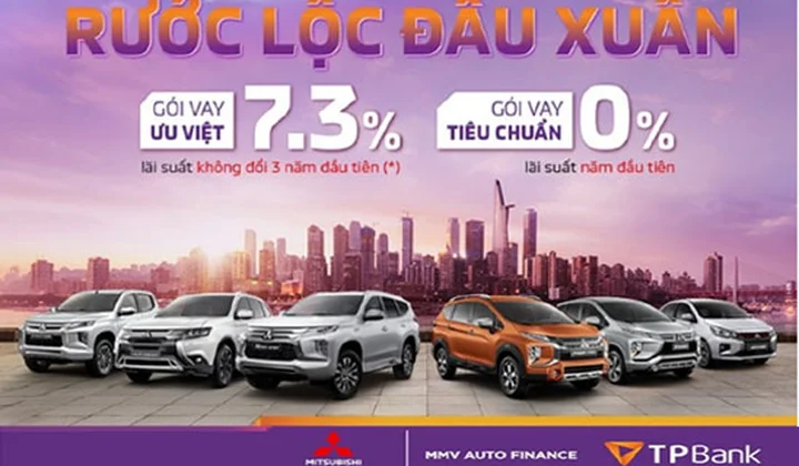 Cùng TPBank trải nghiệm lái thử xe Mitsubishi