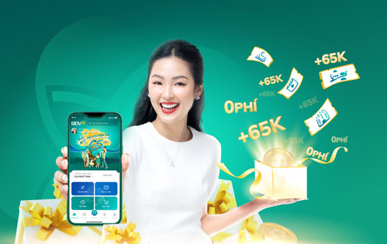 Đăng ký BIDV SmartBanking - Rinh quà từ 500.000 đồng