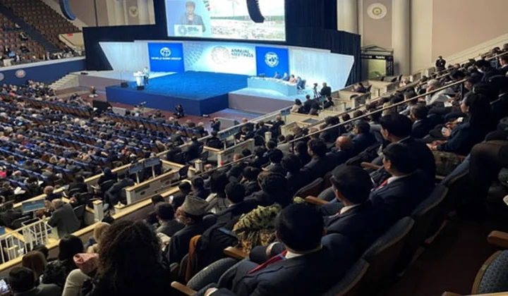Đoàn Đại biểu Agribank tham dự Hội nghị thường niên năm 2022 nhóm ngân hàng thế giới và Quỹ tiền tệ quốc tế