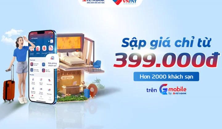 Đồng giá đặt phòng khách sạn tại VietABank EZMobile