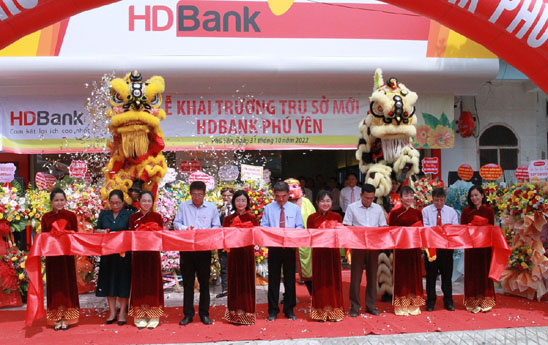 HDBank Phú Yên khai trương trụ sở mới