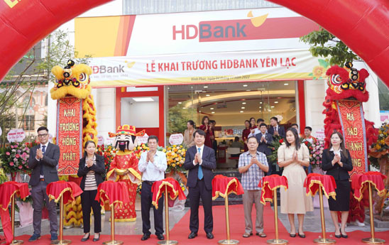 HDBank Vĩnh Phúc khai trương PGD Yên Lạc