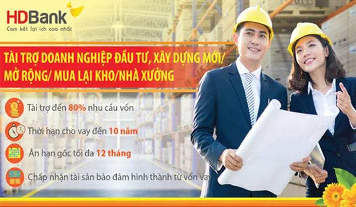 HDBank cung cấp gói ưu đãi vượt trội cho doanh nghiệp mở rộng kho xưởng