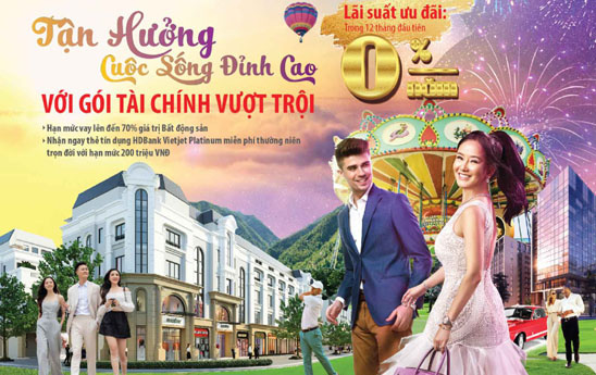 HDBank giúp khách hàng tận hưởng cuộc sống đỉnh cao với gói tài chính vượt trội