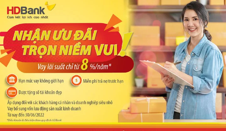 HDBank trợ lực đa chiều cho doanh nghiệp siêu nhỏ và cá nhân kinh doanh bứt phá