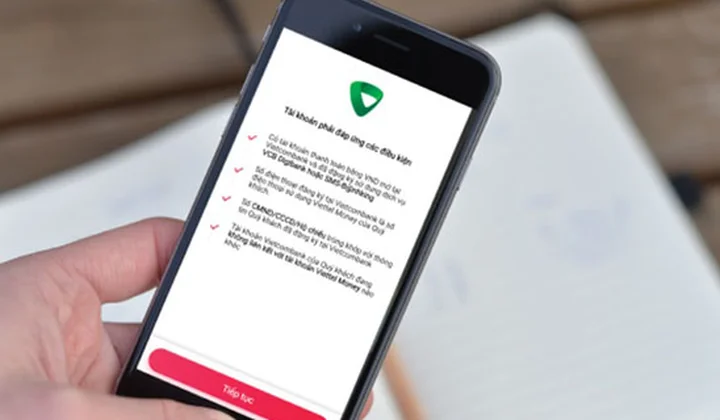Khách hàng Vietcombank có thể liên kết tài khoản thanh toán với tài khoản Viettel Pay trên ứng dụng Viettel Money