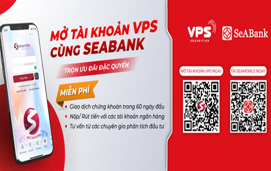 Khách hàng của SeABank nhận ưu đãi đặc quyền khi mở tài khoản VPS