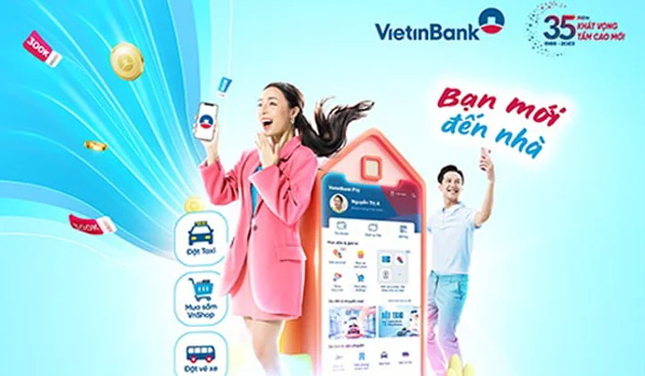 Kích hoạt VietinBank iPay Mobile để nhận tới 300.000 đồng