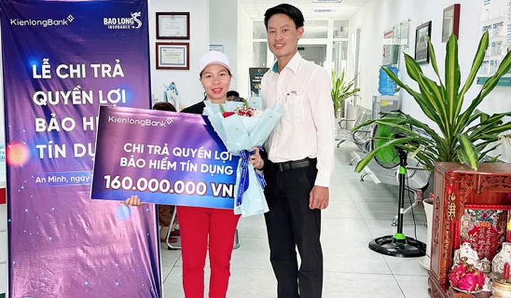KienlongBank - Bảo hiểm Bảo Long chi trả bồi thường bảo hiểm tại Kiên Giang