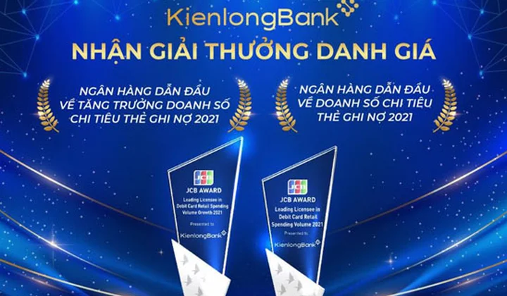 KienlongBank được JCB vinh danh ở 02 hạng mục giải thưởng