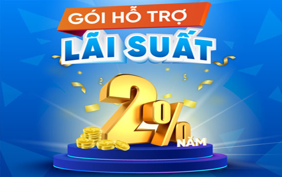KienlongBank giảm lãi suất cho khách hàng vay tới 2%