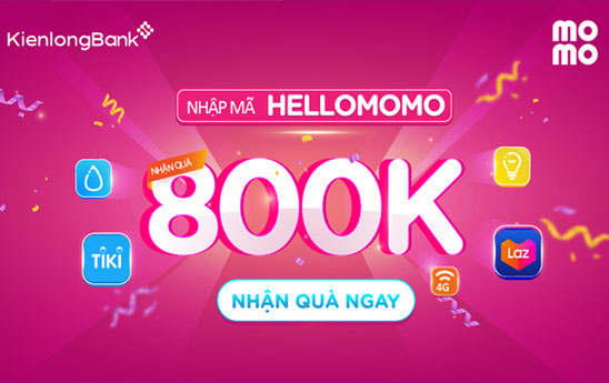 KienlongBank triển khai liên kết thẻ ghi nợ KienlongBank với ví điện tử MoMo