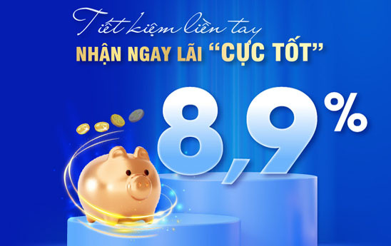 KienlongBank ưu đãi cho khách hàng gửi tiết kiệm