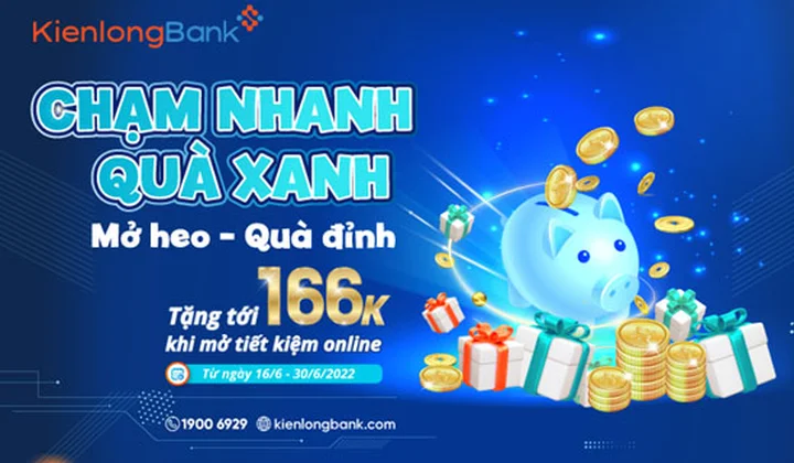 KienlongBank ưu đãi khủng “Ngày không tiền mặt 2022”