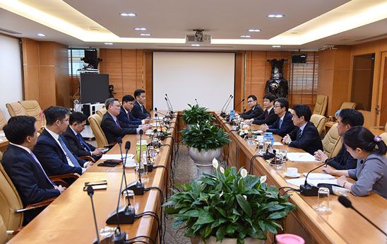 Lãnh đạo cấp cao MUFG Bank thăm và làm việc tại VietinBank