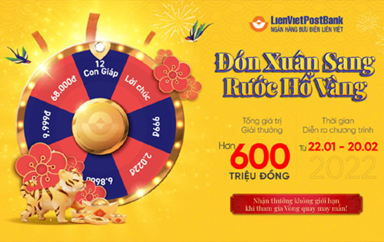 LienVietPostBank “Đón xuân sang - Rước hổ vàng”
