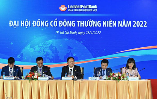 LienVietPostBank tổ chức Đại hội đồng cổ đông thường niên 2022
