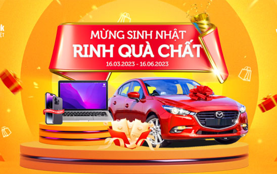LienVietPostBank triển khai chương trình “Mừng sinh nhật - Rinh quà chất”