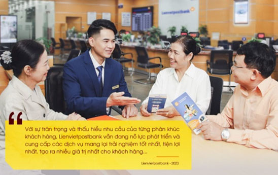 Lienvietpostbank: 15 năm chinh phục khách hàng