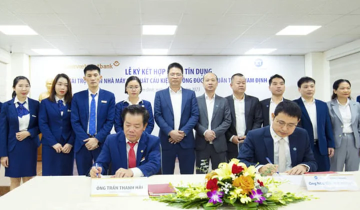 Lienvietpostbank tài trợ hơn 700 tỷ đồng cho Dự án Nhà máy sản xuất cấu kiện bê-tông công nghệ cao Xuân Thiện Nam Định