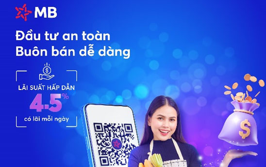 MBBank ra mắt chứng chỉ tiền gửi kỳ hạn ngày