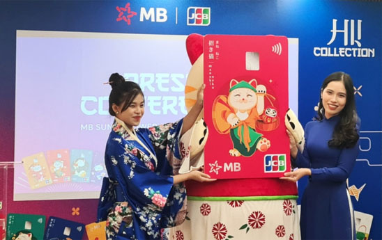 MB hợp tác JCB ra mắt dòng thẻ đa năng