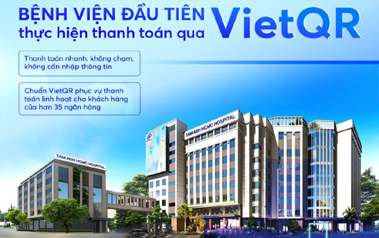 MB hợp tác với Bệnh viện thanh toán không chạm VietQR