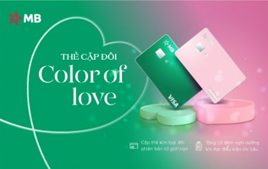 MB ra mắt bộ sưu tập thẻ kim loại đôi độc đáo cùng ưu đãi hấp dẫn khi chi tiêu nghỉ dưỡng