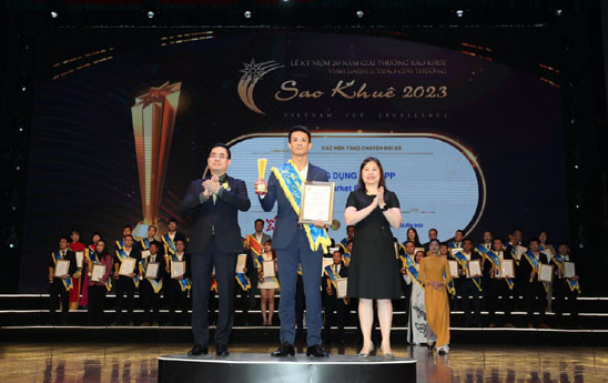 MB tiếp tục có 2 sản phẩm được vinh danh tại giải thưởng Sao Khuê 2023