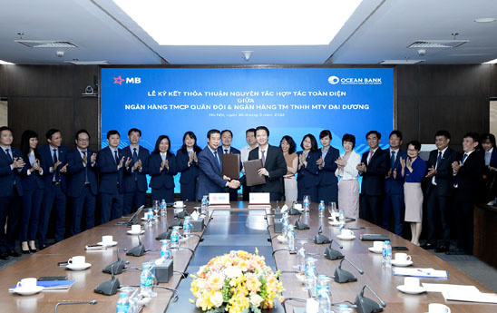 MB và OceanBank triển khai các thỏa thuận nguyên tắc về hợp tác toàn diện