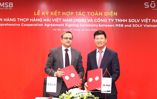MSB hợp tác Solv cung cấp giải pháp giúp doanh nghiệp tiếp cận vốn dễ dàng trên nền tảng số