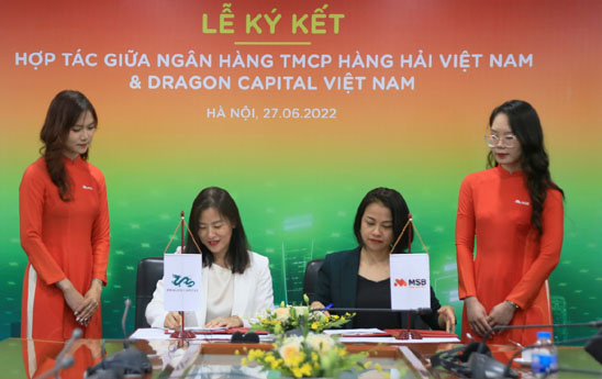 MSB và Dragon Capital hợp tác ra mắt các gói giải pháp và sản phẩm đầu tư