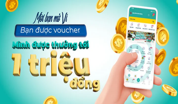 Mời bạn mở ví - Nhận quà cả đôi, được tới 1 triệu đồng