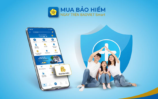 Mua bảo hiểm online trên BAOVIET Smart