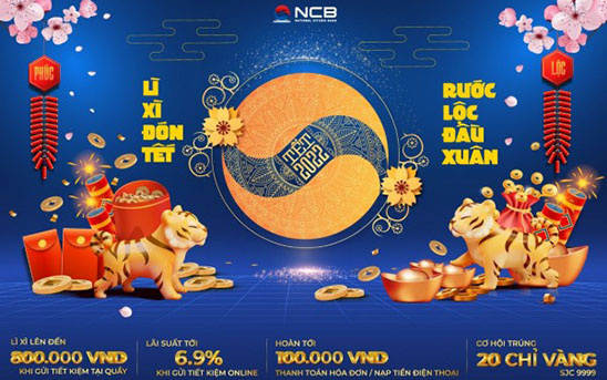 NCB “Lì xì đón Tết - Rước lộc đầu xuân”