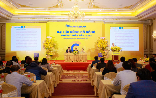 NamABank tổ chức thành công Đại hội đồng cổ đông thường niên 2022
